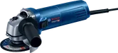 Penggiling sudut Bosch GWS 8-100 CE dengan cakram 100mm.