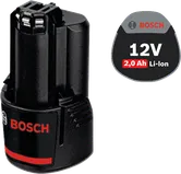 Baterai lithium-ion Bosch 12V 2.0Ah.