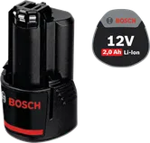Baterai lithium-ion Bosch 12V 2.0Ah.