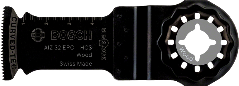 Mata pisau pemotong kayu Bosch Starlock AIZ 32 EPC.