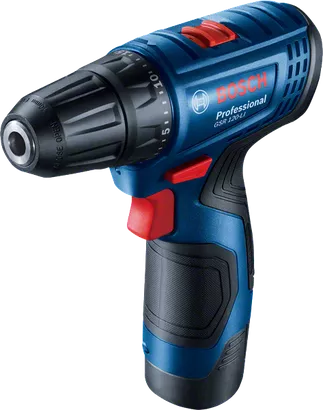 GSR 120-LI Bor nirkabel Bosch GSR 120-LI, desain ringkas.