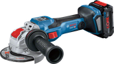 Penggiling sudut nirkabel Bosch GWX 18V-15 SC dengan X-LOCK.