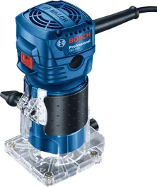 Router telapak Bosch GKF 550, desain ringkas 550W.