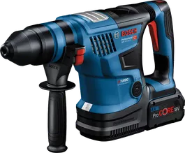 Palu putar nirkabel Bosch GBH 18V-34 CF dengan SDS plus.