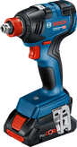 Bor benturan nirkabel Bosch GDX 18V-200, baterai ProCORE.