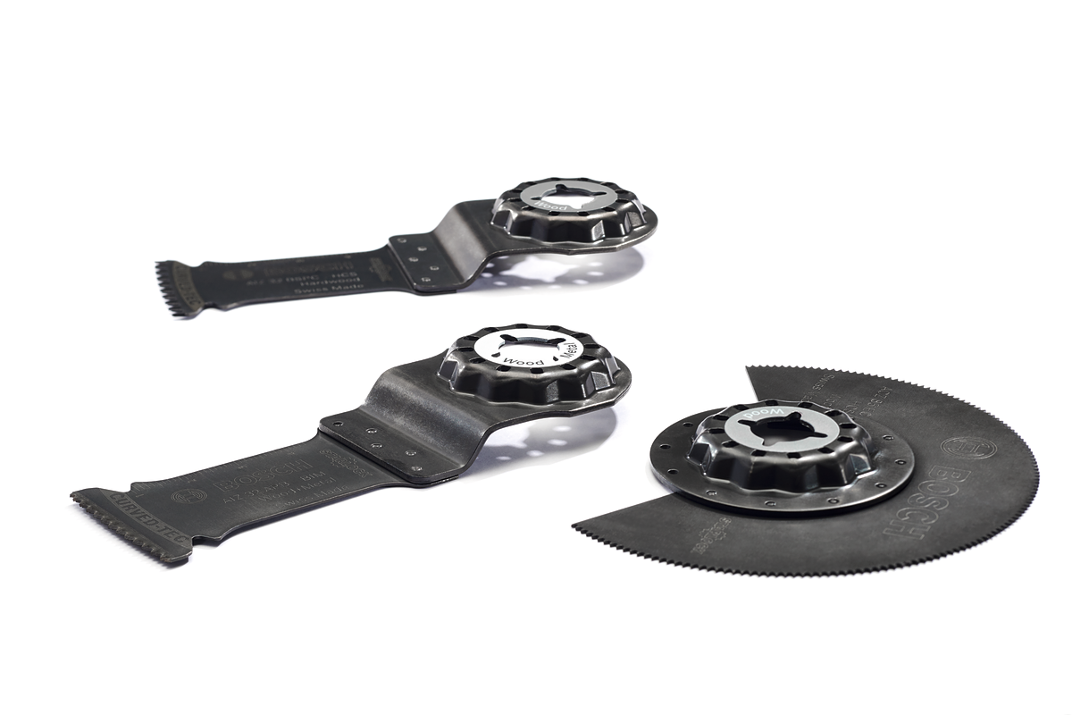 Set aksesori dinamis serba guna Bosch Starlock.