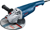 Penggiling sudut Bosch GWS 2200 dengan pegangan samping.