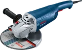 Penggiling sudut Bosch GWS 2200 dengan pegangan samping.