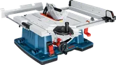 Gergaji meja Bosch GTS 10 XC dengan kereta geser.