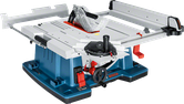 Gergaji meja Bosch GTS 10 XC dengan kereta geser.