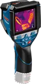Kamera pencitraan termal Bosch GTC 600 C dengan layar.