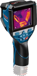 Kamera pencitraan termal Bosch GTC 600 C dengan layar.