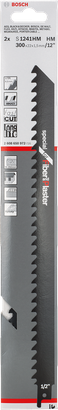 Mata pisau gergaji bolak-balik Bosch S 1241 HM 12″.