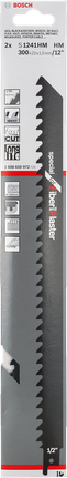 Mata pisau gergaji bolak-balik Bosch S 1241 HM 12″.