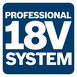 Sistem 18V profesional.