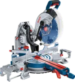 Gergaji mitra nirkabel Bosch GCM 18V-305 GDC dengan mata gergaji 305mm.