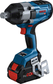 Kunci pas benturan nirkabel Bosch GDS 18V-1050 H untuk baut M14-M24.