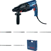 Bor palu putar Bosch GBH 2-24 DRE beserta kotak pembawa.