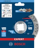 Cakram pemotong berlian Bosch EXPERT MultiMaterial X-LOCK 125×22,23×2,4×12 mm.