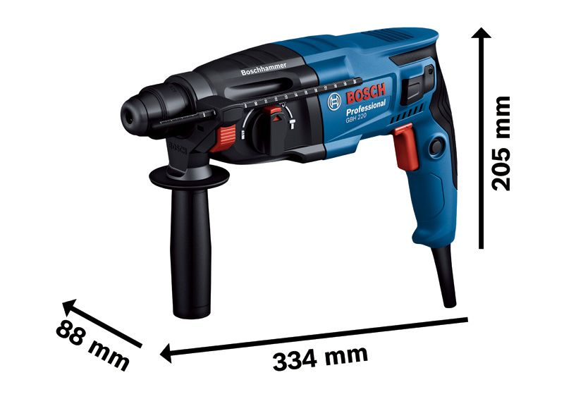 GBH 220 Rotary Hammer dengan SDS plus