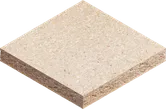 Partikel kayu.