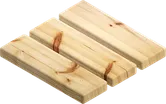 Kayu lunak.