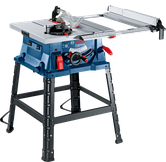 Gergaji meja Bosch GTS 254 dengan meja 555 x 555 mm.