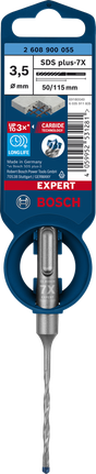 Mata bor palu Bosch SDS plus-7X 3,5 mm.