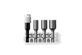 Set penahan dan alat pemasang mur Bosch Pick & Click Extra Hard.