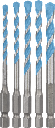 Set mata bor Bosch EXPERT HEX-9 MultiConstruction isi 5 buah.