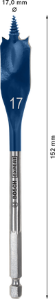 Mata Bor Spade EXPERT Self Cut Speed 17 x 152 mm Mata Bor Spade EXPERT Self Cut Speed 17 x 152 mm