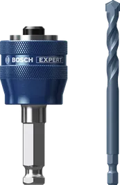 Gergaji Lubang Bosch EXPERT Power Change Plus dan Bor TCT.