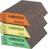 Spons pengamplas Bosch EXPERT S470 Combi Block, sedang halus dan superhalus.