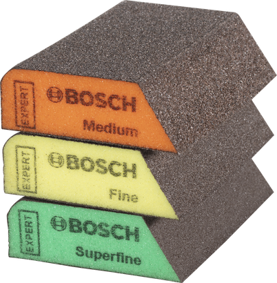 EXPERT S470 Combi Spons pengamplas Bosch EXPERT S470 Combi Block, sedang halus dan superhalus.