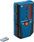Penerima Bosch LR 6 dengan layar LED untuk alat perataan laser.