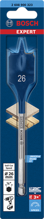 Mata Bor Spade EXPERT Self Cut Speed 26 x 152 mm Mata Bor Spade EXPERT Self Cut Speed 26 x 152 mm