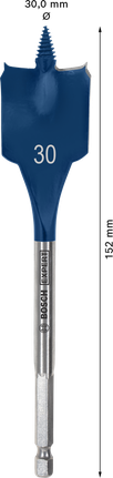 Mata Bor Spade EXPERT Self Cut Speed 30 x 152 mm Mata Bor Spade EXPERT Self Cut Speed 30 x 152 mm