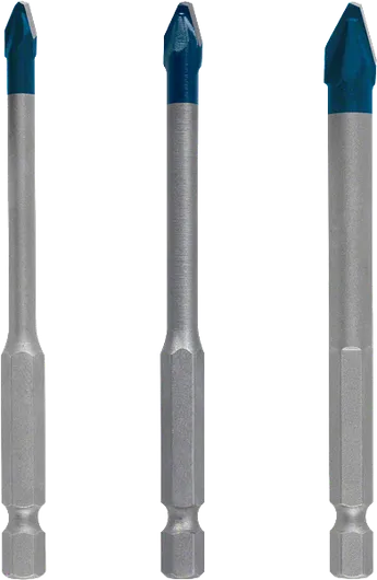 Set Mata Bor Bosch EXPERT Keramik Keras HEX-9 3 pcs.