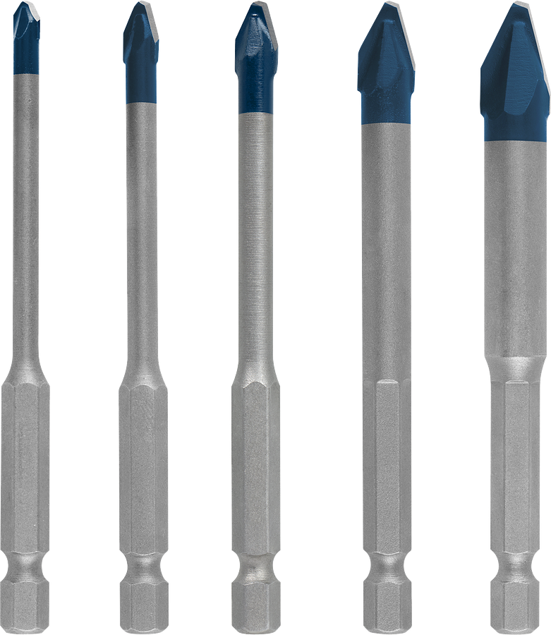 Set Mata Bor Bosch EXPERT HEX-9 HardCeramic, 5 pcs.