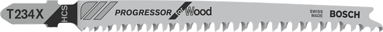 Mata gergaji Bosch T234X Progressor untuk kayu.