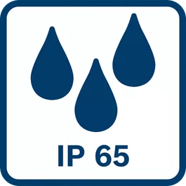 IP65 anti debu dan perlindungan water jet 