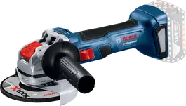 Penggiling sudut nirkabel Bosch GWX 180-LI dengan X-LOCK.