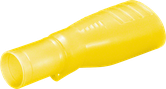 Aksesori pelindung kuning Bosch untuk keselamatan perkakas.