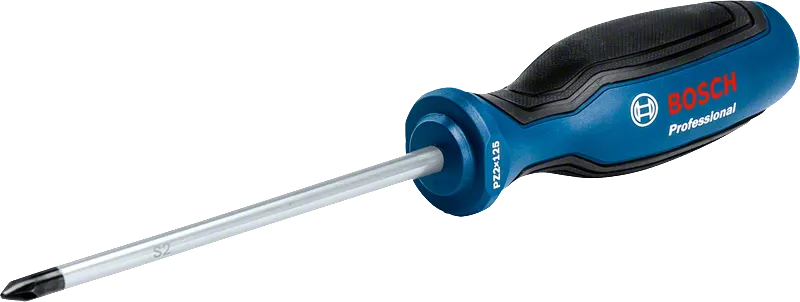 Obeng Bosch PZ2-125 dengan pegangan ergonomis