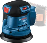 Mesin pengamplas orbit acak nirkabel Bosch GEX 18V-LI.