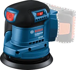 Mesin pengamplas orbit acak nirkabel Bosch GEX 18V-LI.