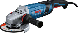 Penggiling sudut Bosch GWS 30 dengan motor 2800W dan aksesori.