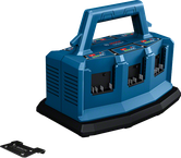 Pengisi daya baterai multi-ruang Bosch GAL 18V6-80.
