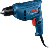 Bor Bosch GBM 400 dengan pegangan ergonomis.