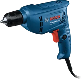 Bor Bosch GBM 400 dengan pegangan ergonomis.